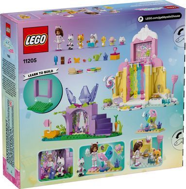 LEGO Конструктор Gabby's Dollhouse Гора сладостей и сад Китти 11205 фото