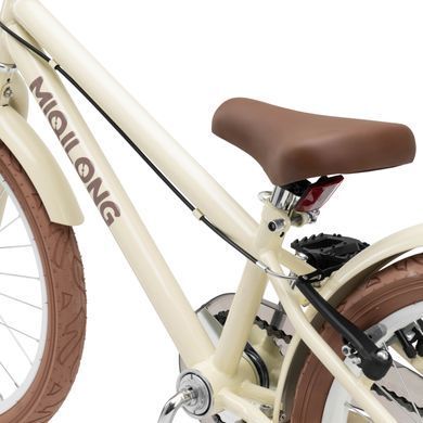 Miqilong Детский велосипед RM 20" бежевый RBB-RM20-BEIGE фото