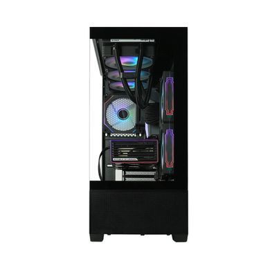 Zalman Корпус Chronix без БП, 1xUSB3.0, 1xUSB2.0, 1x Type C, 2x120мм ARGB Reverse, 1x120мм ARGB, VGA 410мм, LCS ready, TG Side/Front Panel, ATX, чёрный CHRONIXBLACK фото