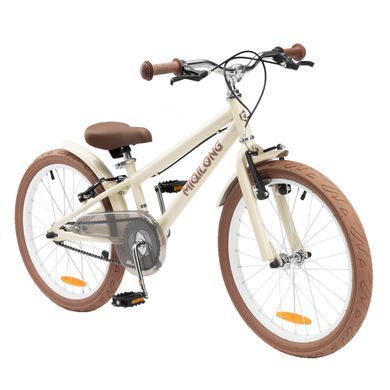 Miqilong Детский велосипед RM 20" бежевый RBB-RM20-BEIGE фото
