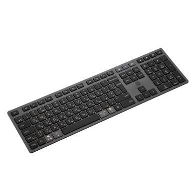 HP Клавіатура мембранна 720 Multi-Device Rechargeable, 109key, WL/BT, EN/UK, чорний 9T5B1AA фото