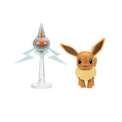 Набір ігрових фігурок POKEMON W17 - ІВІ ТА РОТОМ PKW3567-W17 фото
