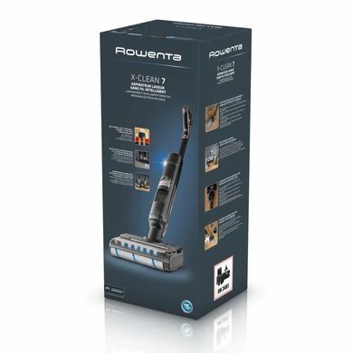 Rowenta Cordless VC Rowenta X-Clean 7, 250W, dust cont -0.5L, battery operation up to 50min, weihgt-4.2kg, НЕРА, black GZ5736E0 фото