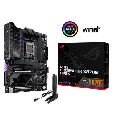 ASUS Материнcька плата ROG CROSSHAIR X870E APEX sAM5 X870E 4xDDR5 M.2 USB Type-C WiFi BT ATX 90MB1KR0-M0EAY0 фото