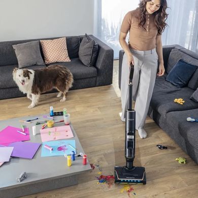 Rowenta Cordless VC Rowenta X-Clean 7, 250W, dust cont -0.5L, battery operation up to 50min, weihgt-4.2kg, НЕРА, black GZ5736E0 фото