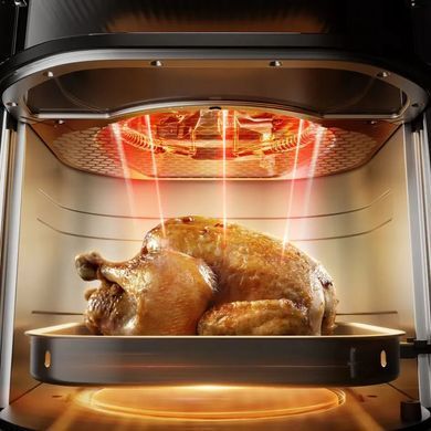 Tefal Tefal air fryer Easy Fry Infrared, 1850W, bowl-7l, sensor control, plastic, black EY8328E0 фото