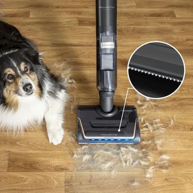 Rowenta Cordless VC Rowenta X-Clean 7, 250W, dust cont -0.5L, battery operation up to 50min, weihgt-4.2kg, НЕРА, black GZ5736E0 фото