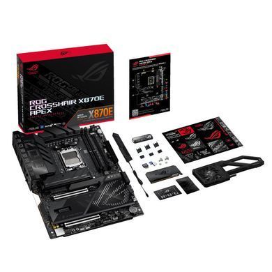 ASUS Материнcька плата ROG CROSSHAIR X870E APEX sAM5 X870E 4xDDR5 M.2 USB Type-C WiFi BT ATX 90MB1KR0-M0EAY0 фото
