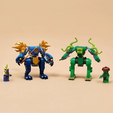 LEGO Конструктор LEGO Ninjago Битва робота дракона Джея 71853 фото