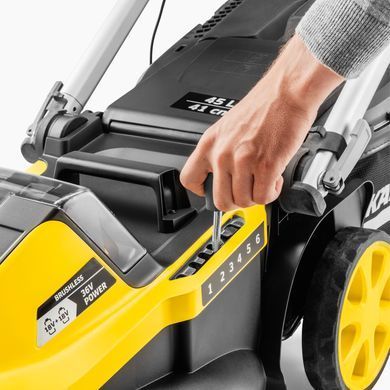 Karcher Газонокосарка акумуляторна LMO 5-18 Dual 18В 41см 25-70мм (без АКБ та ЗП) 1.445-430.0 фото