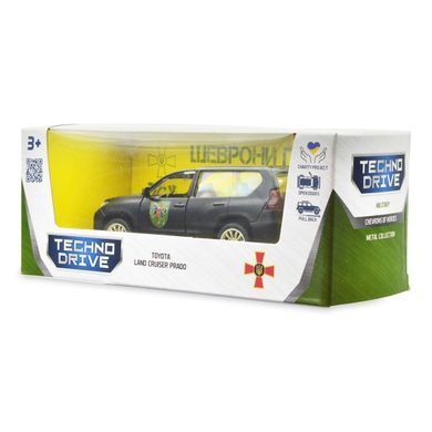 Автомодель серии "Шевроны Героев" - TOYOTA LAND CRUISER PRADO - "110 ОМБр" 250359M фото