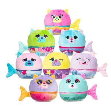 Мягкая игрушка MISFITTENS W2 - КОТЁНОК В АКВАРИУМЕ (в ассорт.) 03945(W2) фото