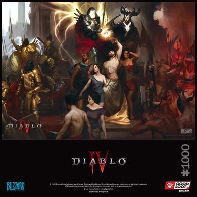 GoodLoot Пазл Diablo IV Birth of Nephalem 1000 ел. 5908305249641 фото