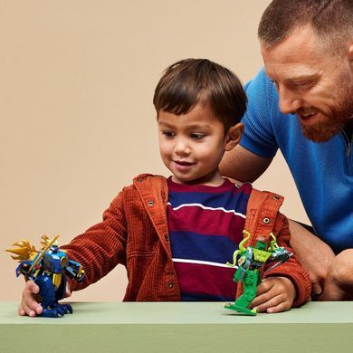 LEGO Конструктор LEGO Ninjago Битва робота дракона Джея 71853 фото
