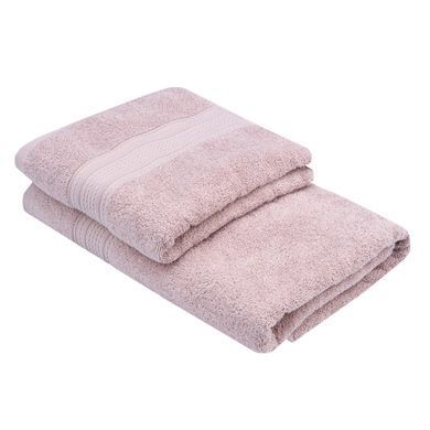 ARDESTO Полотенце махровое SuperSoft 50х90см, 100% хлопок, розовый