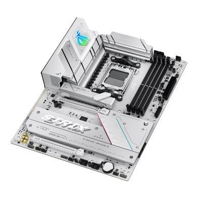 ASUS Материнcька плата ROG STRIX B850-A GAMING WIFI sAM5 B850 4xDDR5 M.2 HDMI DP WiFi BT ATX белый 90MB1J50-M0EAY0 фото