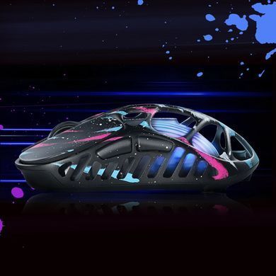 GravaStar Миша Mercury X Pro, 8K, BT/WL/USB-A, RGB, Neon Graffiti GS_X_PRO_CG_BLK фото