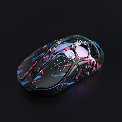 GravaStar Миша Mercury X Pro, 8K, BT/WL/USB-A, RGB, Neon Graffiti GS_X_PRO_CG_BLK фото