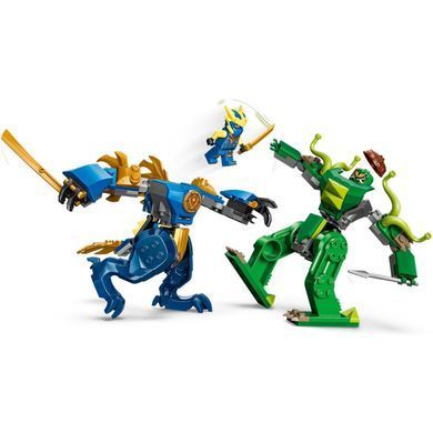 LEGO Конструктор LEGO Ninjago Битва робота дракона Джея 71853 фото