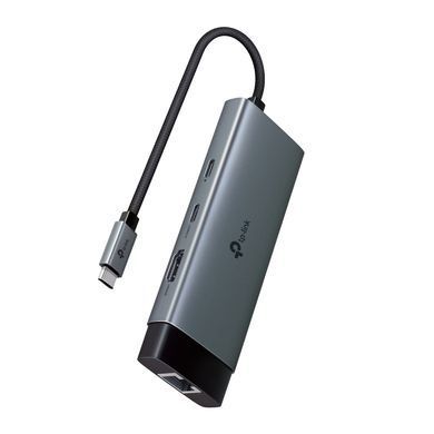 TP-Link Хаб USB UH6120C USB-A > 2xUSB3.0/1xUSB-C/1xHDMI/1xRJ-45/1xPD 100Wh UH6120C фото