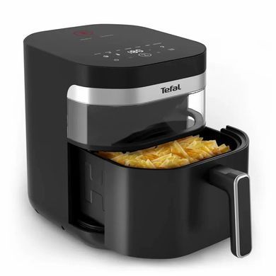 Tefal Tefal air fryer Easy Fry Infrared, 1850W, bowl-7l, sensor control, plastic, black EY8328E0 фото