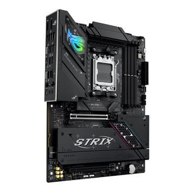 ASUS Материнcька плата ROG STRIX B850-F GAMING WIFI sAM5 B850 4xDDR5 M.2 HDMI DP USB BT ATX 90MB1J70-M0EAY0 фото