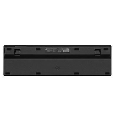 HP Клавіатура мембранна 720 Multi-Device Rechargeable, 109key, WL/BT, EN/UK, чорний 9T5B1AA фото