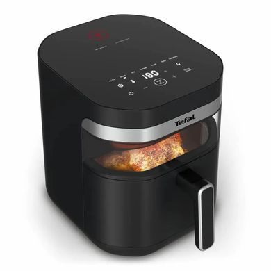 Tefal Tefal air fryer Easy Fry Infrared, 1850W, bowl-7l, sensor control, plastic, black EY8328E0 фото