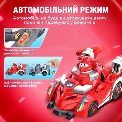 Super Wings Игровой набор Spinning Vehicle Джетт (Jett) EU770310 фото
