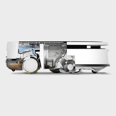 Karcher Робот-пылесос RVF 7, h=10.5см, влажная уборка, конт пыль -250л, вода -0.30л, Bluetooth, белый 1.269-680.0 фото