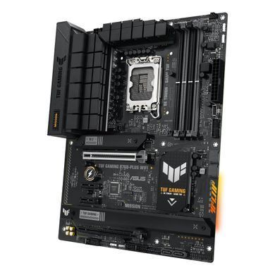 ASUS Материнcкая плата TUF GAMING B760-PLUS WIFI s1700 B760 4xDDR5 M.2 HDMI DP Wi-Fi BT ATX 90MB1ER0-M1EAY0 фото