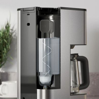Electrolux Кофеварка капельная, 1.375л, молотый, дисплей, программируемый таймер, нерж E5CM1-6ST фото