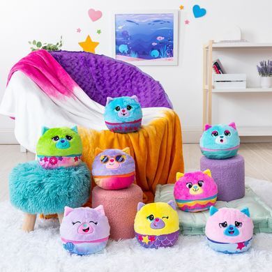 Мягкая игрушка MISFITTENS W2 - КОТЁНОК В АКВАРИУМЕ (в ассорт.) 03945(W2) фото