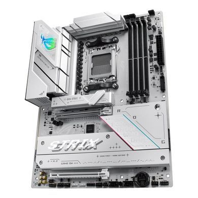 ASUS Материнcька плата ROG STRIX B850-A GAMING WIFI sAM5 B850 4xDDR5 M.2 HDMI DP WiFi BT ATX белый 90MB1J50-M0EAY0 фото