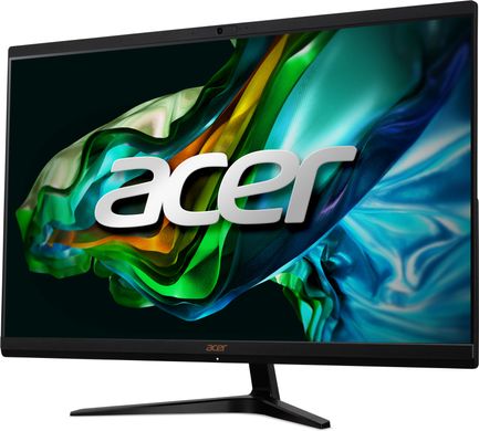 Acer ПК Моноблок Aspire C24-1800 23.8" FHD, Intel i5-12450H, 16GB, F1024GB, UMA, WiFi, кл+м, без ОС, черный DQ.BM2ME.002 фото