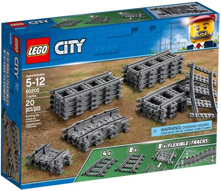 Конструктор LEGO City Рейки 60205 фото