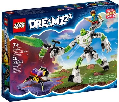LEGO Конструктор DREAMZzz™ Матео и робот Z-Blob 71454 фото