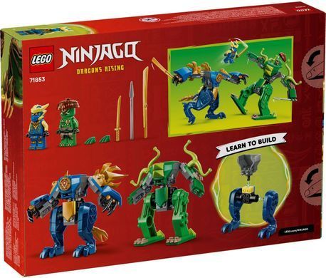 LEGO Конструктор LEGO Ninjago Битва робота дракона Джея 71853 фото
