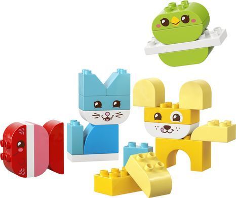 LEGO Конструктор LEGO DUPLO My First Чарівні творчі домашні улюбленці 3 в 1 10477- фото