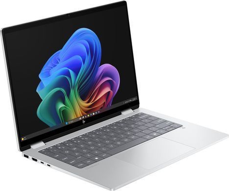 HP Notebook OmniBook X Flip x360 14-fm0003ua 14" WUXGA IPS Touch, Intel U7-258V, 32GB, F1024GB, UMA, Win11, silver C3UL6EA фото