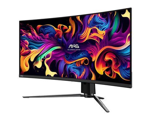 MSI Монітор MSI 34" MAG 341CQP 2xHDMI, DP, USB-C, 2xUSB, QD-OLED, 3440x1440, 21:9, 175Hz, 0.03ms, sRGB 139%, CURVED, FreeSync, HAS, HDR400 9S6-3DD04T-031 фото