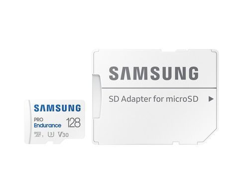 Samsung Карта памяти microSD 128GB C10 UHS-I R180MB/s PRO Endurance + SD MB-MJ128KA/EU фото