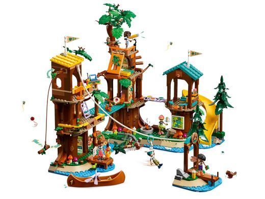 LEGO Конструктор Friends Будиночок на дереві у пригодницькому таборі 42631 фото