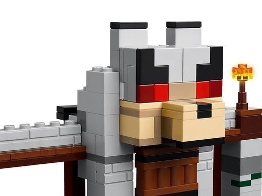 LEGO Конструктор Minecraft Волк с Цитадели 21261 фото