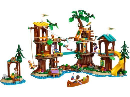 LEGO Конструктор Friends Будиночок на дереві у пригодницькому таборі 42631 фото
