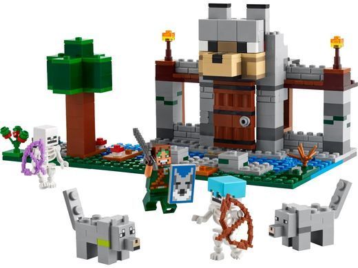 LEGO Конструктор Minecraft Волк с Цитадели 21261 фото