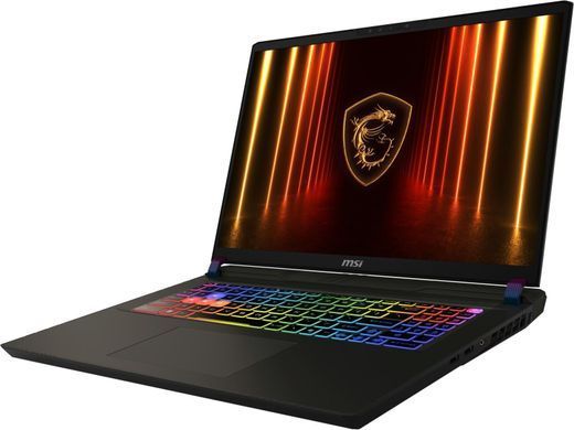 MSI Ноутбук Vector 17 HX AI A2XWJG-042UA 17" QHD+ 240Hz, Intel Ultra 9 275HX_24C_24T, 32GB, F1TB, NVD5090-24, W11, чорний 9S7-17S372-042 фото