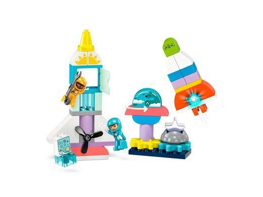 LEGO Конструктор DUPLO Town Пригоди на космічному шатлі 3в1 10422 фото