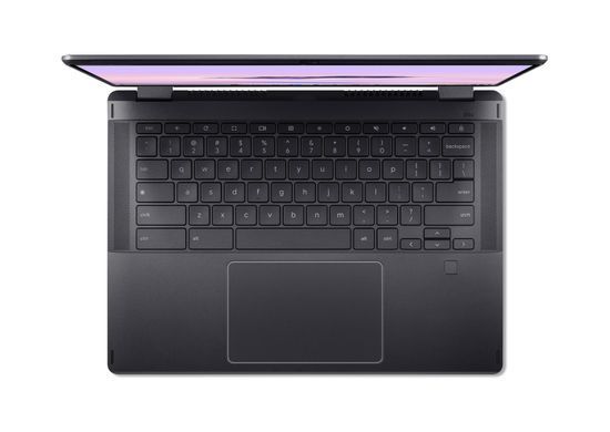 Acer Ноутбук Chromebook Plus Spin 514 CP514-4HN 14" WUXGA IPS Touch, Intel 3-100U, 8GB, F256GB, UMA, ChromeOS, серый NX.KYQEU.001 фото