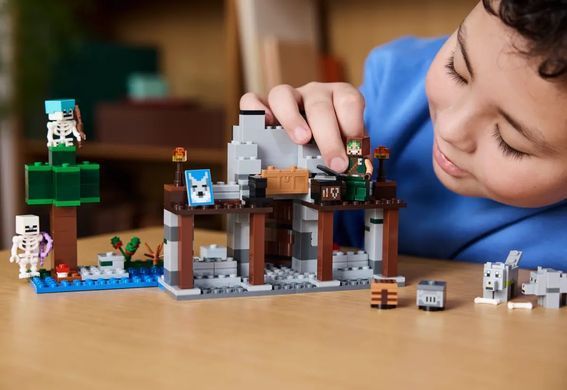 LEGO Конструктор Minecraft Волк с Цитадели 21261 фото